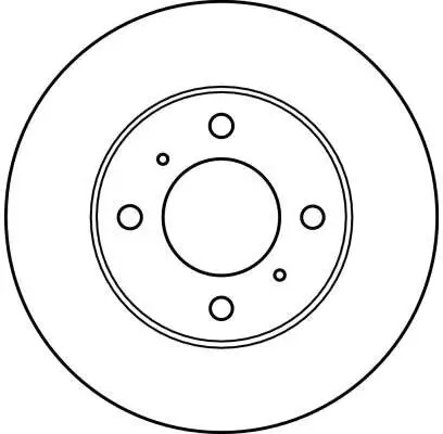 Bremsscheibe TRW DF4022 Bild Bremsscheibe TRW DF4022