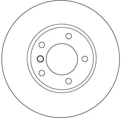 Bremsscheibe TRW DF4055 Bild Bremsscheibe TRW DF4055