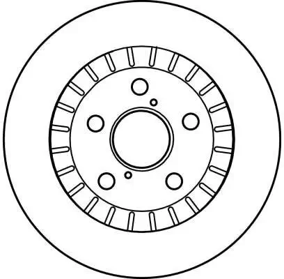 Bremsscheibe Vorderachse TRW DF4093 Bild Bremsscheibe Vorderachse TRW DF4093