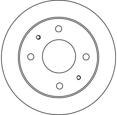 Bremsscheibe TRW DF4132