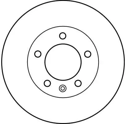Bremsscheibe TRW DF4234 Bild Bremsscheibe TRW DF4234