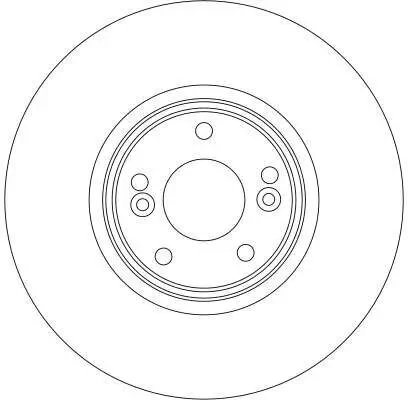Bremsscheibe TRW DF4260S Bild Bremsscheibe TRW DF4260S