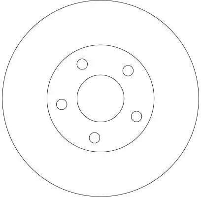 Bremsscheibe TRW DF4316 Bild Bremsscheibe TRW DF4316