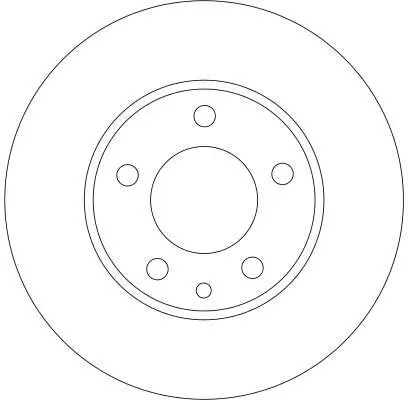 Bremsscheibe TRW DF4328 Bild Bremsscheibe TRW DF4328
