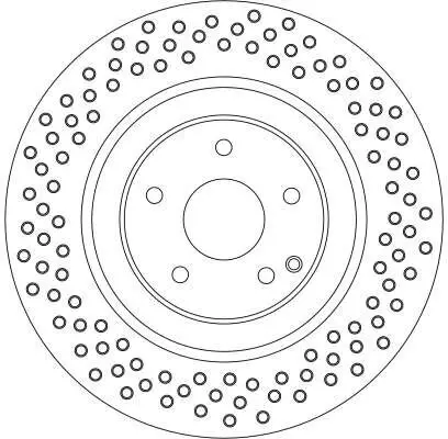 Bremsscheibe TRW DF4341S Bild Bremsscheibe TRW DF4341S