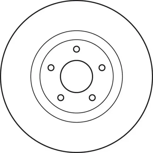 Bremsscheibe TRW DF4989S Bild Bremsscheibe TRW DF4989S