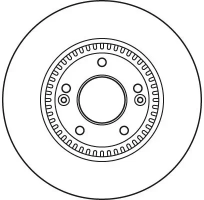 Bremsscheibe TRW DF6108S Bild Bremsscheibe TRW DF6108S