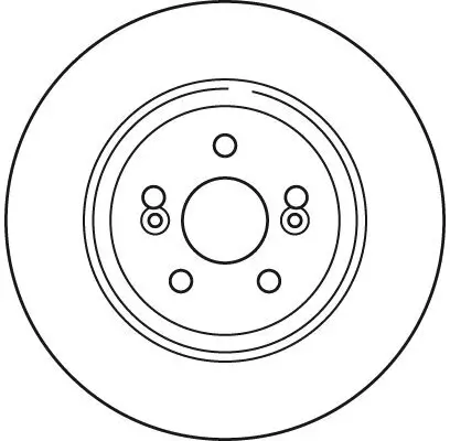 Bremsscheibe TRW DF6117S Bild Bremsscheibe TRW DF6117S