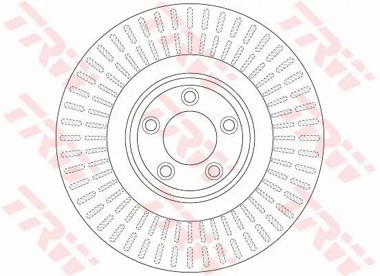 Bremsscheibe TRW DF6146S Bild Bremsscheibe TRW DF6146S
