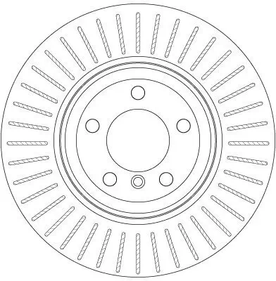 Bremsscheibe TRW DF6476S Bild Bremsscheibe TRW DF6476S