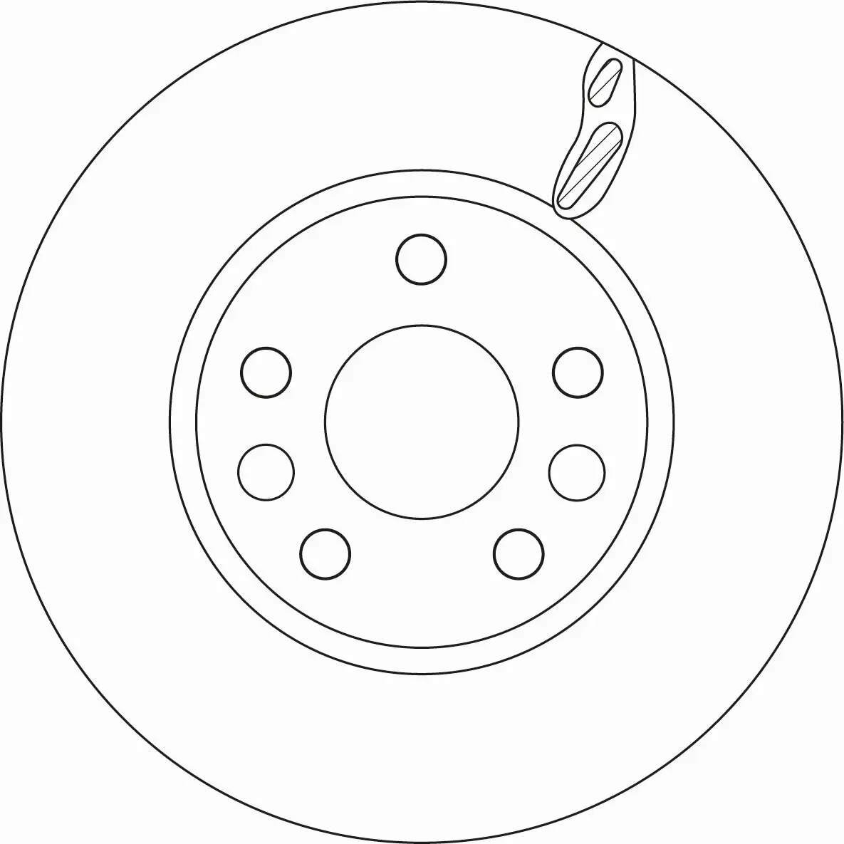 Bremsscheibe TRW DF6546