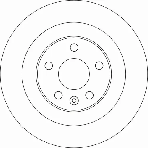 Bremsscheibe TRW DF6588 Bild Bremsscheibe TRW DF6588