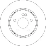 Bremsscheibe TRW DF6646S