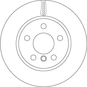 Bremsscheibe TRW DF6799