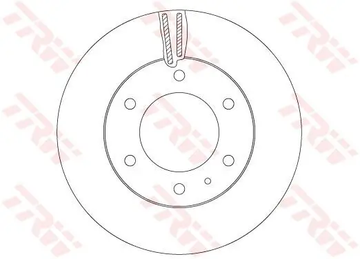 Bremsscheibe TRW DF6812S