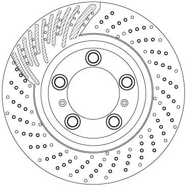 Bremsscheibe TRW DF6821S