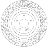 Bremsscheibe TRW DF6822S