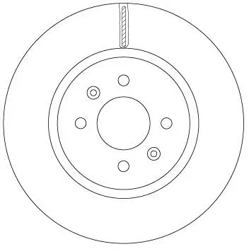 Bremsscheibe TRW DF6842