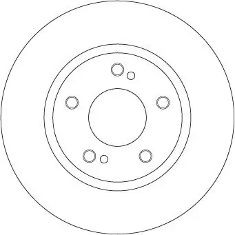 Bremsscheibe TRW DF7028 Bild Bremsscheibe TRW DF7028