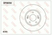 Bremsscheibe TRW DF8056