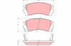 Bremsbelagsatz, Scheibenbremse Vorderachse TRW GDB1013 Bild Bremsbelagsatz, Scheibenbremse Vorderachse TRW GDB1013