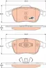 Bremsbelagsatz, Scheibenbremse TRW GDB1808 Bild Bremsbelagsatz, Scheibenbremse TRW GDB1808