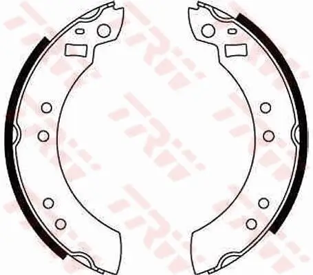 Bremsbackensatz TRW GS6124 Bild Bremsbackensatz TRW GS6124