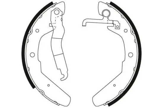 Bremsbackensatz TRW GS8173 Bild Bremsbackensatz TRW GS8173