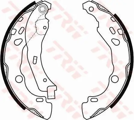 Bremsbackensatz TRW GS8455