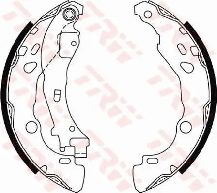 Bremsbackensatz TRW GS8474