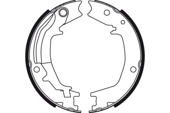 Bremsbackensatz, Feststellbremse TRW GS8489 Bild Bremsbackensatz, Feststellbremse TRW GS8489