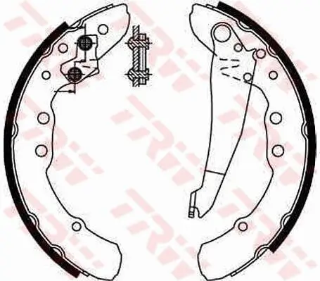 Bremsbackensatz Hinterachse TRW GS8544 Bild Bremsbackensatz Hinterachse TRW GS8544