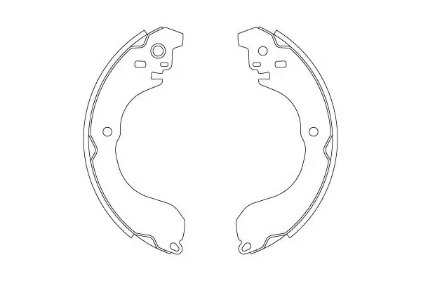 Bremsbackensatz TRW GS8813