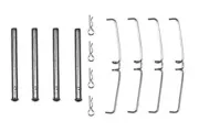 Zubehörsatz, Scheibenbremsbelag TRW PFK104