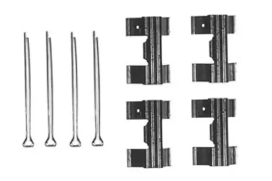 Zubehörsatz, Scheibenbremsbelag TRW PFK131 Bild Zubehörsatz, Scheibenbremsbelag TRW PFK131