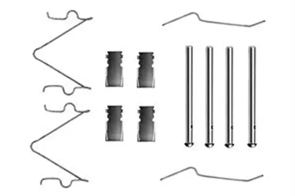 Zubehörsatz, Scheibenbremsbelag TRW PFK330