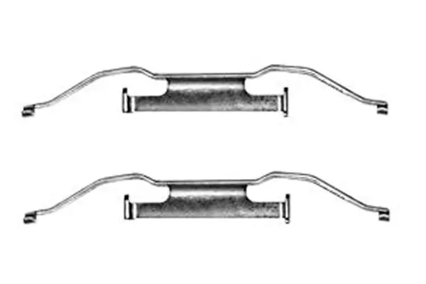 Zubehörsatz, Scheibenbremsbelag TRW PFK350