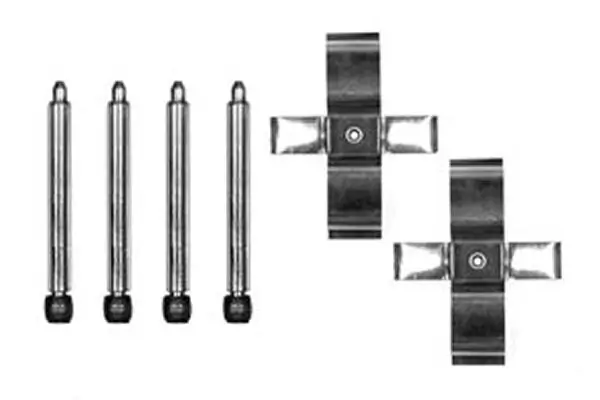 Zubehörsatz, Scheibenbremsbelag TRW PFK379