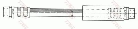 Bremsschlauch TRW PHA288 Bild Bremsschlauch TRW PHA288