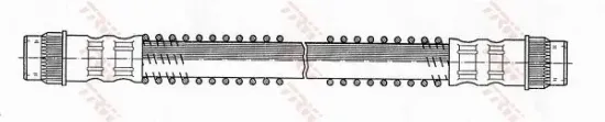 Bremsschlauch TRW PHA319 Bild Bremsschlauch TRW PHA319