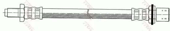 Bremsschlauch Vorderachse links rechts TRW PHB200 Bild Bremsschlauch Vorderachse links rechts TRW PHB200