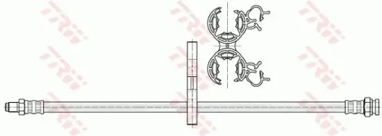 Bremsschlauch TRW PHB487 Bild Bremsschlauch TRW PHB487