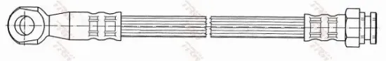 Bremsschlauch Hinterachse links rechts TRW PHD111 Bild Bremsschlauch Hinterachse links rechts TRW PHD111