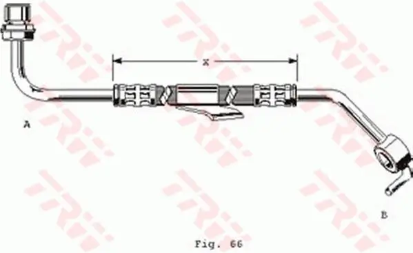 Bremsschlauch TRW PHD249