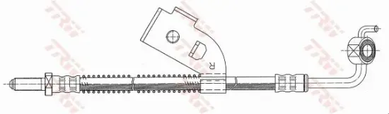 Bremsschlauch TRW PHD342 Bild Bremsschlauch TRW PHD342