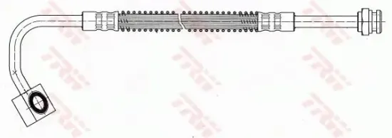 Bremsschlauch Vorderachse rechts TRW PHD451 Bild Bremsschlauch Vorderachse rechts TRW PHD451