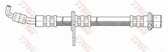 Bremsschlauch Vorderachse rechts TRW PHD691 Bild Bremsschlauch Vorderachse rechts TRW PHD691