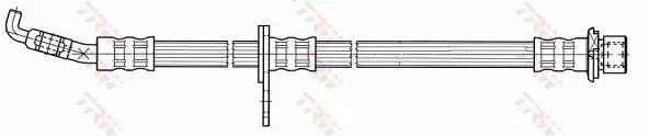 Bremsschlauch TRW PHD693 Bild Bremsschlauch TRW PHD693