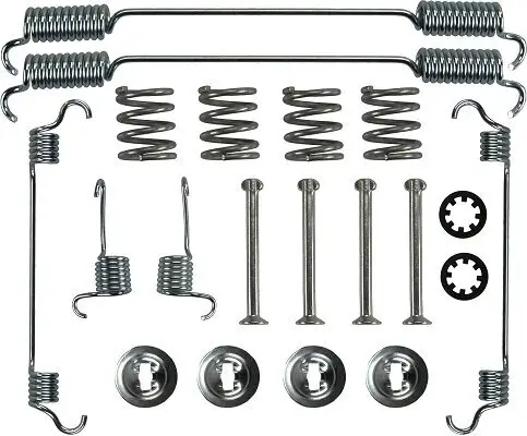 Zubehörsatz, Bremsbacken Hinterachse TRW SFK220 Bild Zubehörsatz, Bremsbacken Hinterachse TRW SFK220