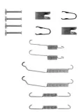 Zubehörsatz, Bremsbacken Hinterachse TRW SFK307